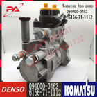 PC400-7 excavator injector fuel pump 6156-71-1112 094000-0460 094000-0461 094000-0462