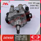 Common rail diesel fuel injection pump 294050-0651 294050-0652 294050-0656 FOR HINO 22100-E0110.22100-E0111 22100-E0115