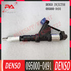 Original common rail fuel injector 095000-0491 095000-0490 injector control valve 23670-30400 095000-0491