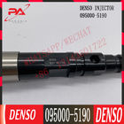 Original common rail fuel injector 095000-5190  DLLA 148 P 826 for JOHN DEERE 6081T Engine RE524364 RE518723