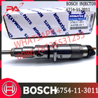 High Quality Diesel Fuel Injector  6754113011 0445120059 For PC200-8 PC220-8 Excavator 6D107 Engine