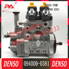 Common Rail Fuel Pump 094000-0381 For KOMATSU SAA6D125E-3/3A/3B3G Engine PC450-7 6156-71-1110