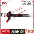 Diesel fuel injector 23670-0L090 295050-0520 23670-09350 295050-0180 for Toyota Hilux 1KD-FTV 2KD-FTV, D-4D