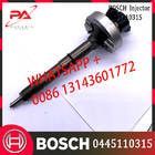 Genuine Original New 16600-VZ20A 4047026097566 0445110315 0445110877 Common Rail Injector for Bosch Nissan ZD30 engine