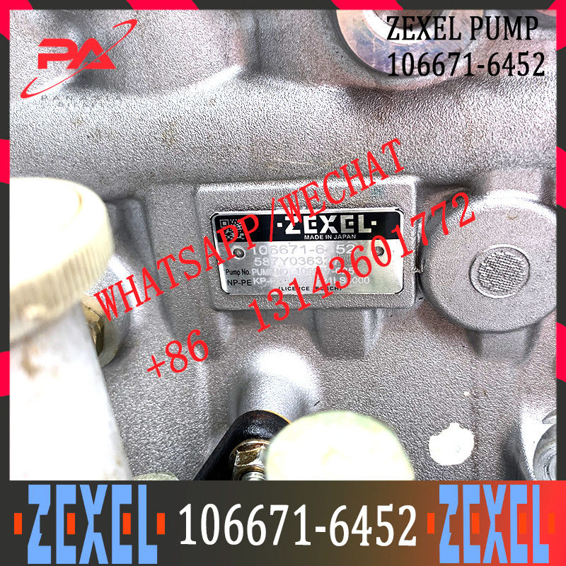 C・P Diesel Engine 6HK1 Injection Pump ZEXEL 106671-6452 106Y164747