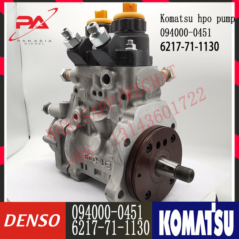 For KOMATSU SA6D140E-3 6217-71-1130 Diesel Engine Fuel Pump 094000-0451