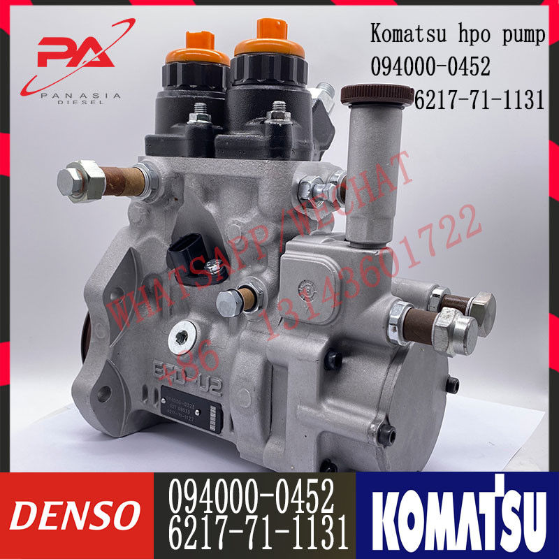 Diesel Common Rail Fuel Injection Pump 094000-0452 For KOMATSU SA6D140E-3 6217-71-1131