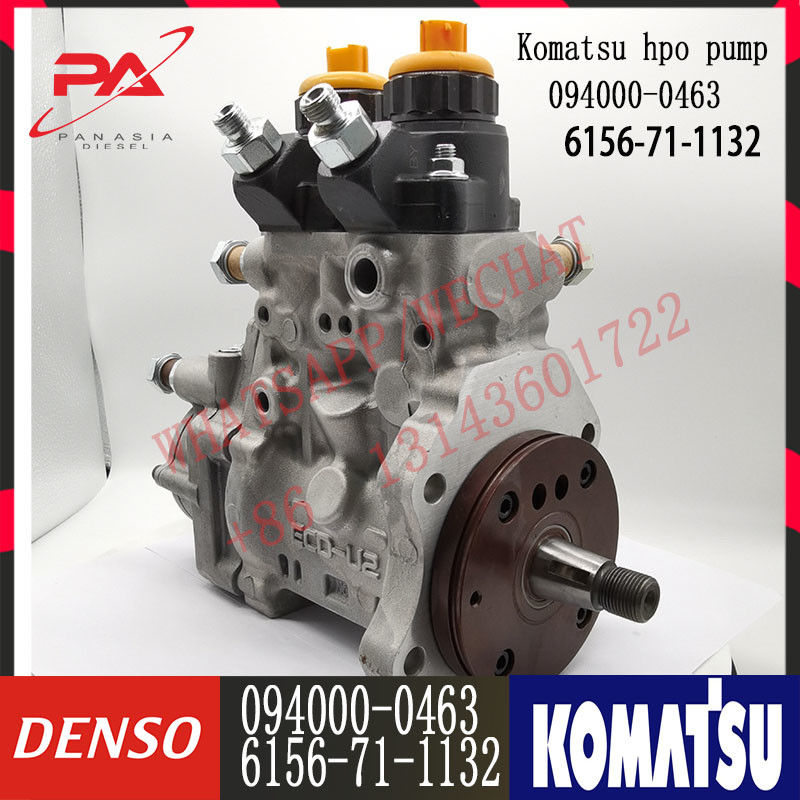 High pressure 6D125 engine parts fuel injection pump 094000-0463 for Komatsu PC400-7 Excavator