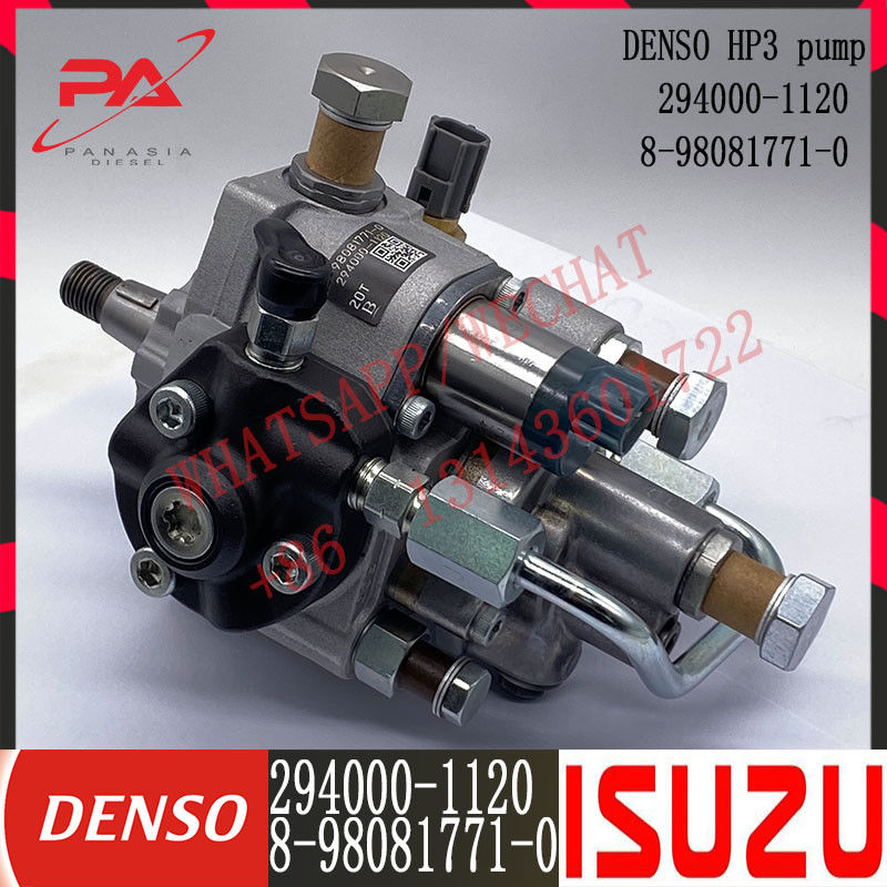 High quality Diesel Fuel Injector pump 294000-1120 for ISU-ZU 2940001120 8-98081771-0