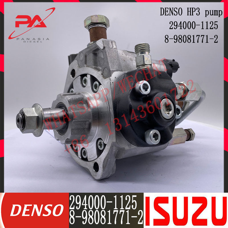 Top quality Diesel Fuel Injector pump 294000-1125 for Isuzu 8-98081771-2 2940001125