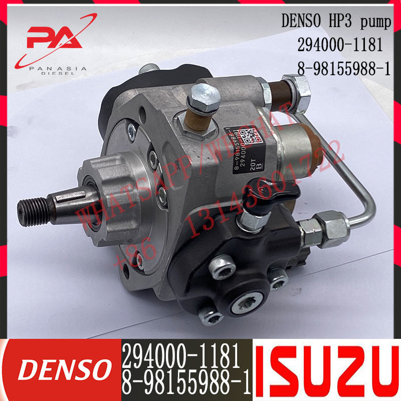 294000-1181 8-98155988-1 Auto Parts Diesel Injection Pump High Pressure Common Rail Diesel Fuel Injector Pump