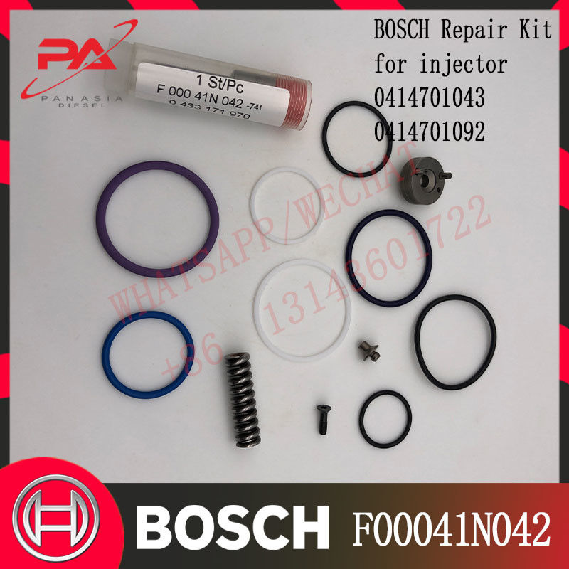 F00041N042 DIESEL SCANIA INJECTOR Parts Repair Kit 0414701043 0414701092 FOR SCANIA 1734493