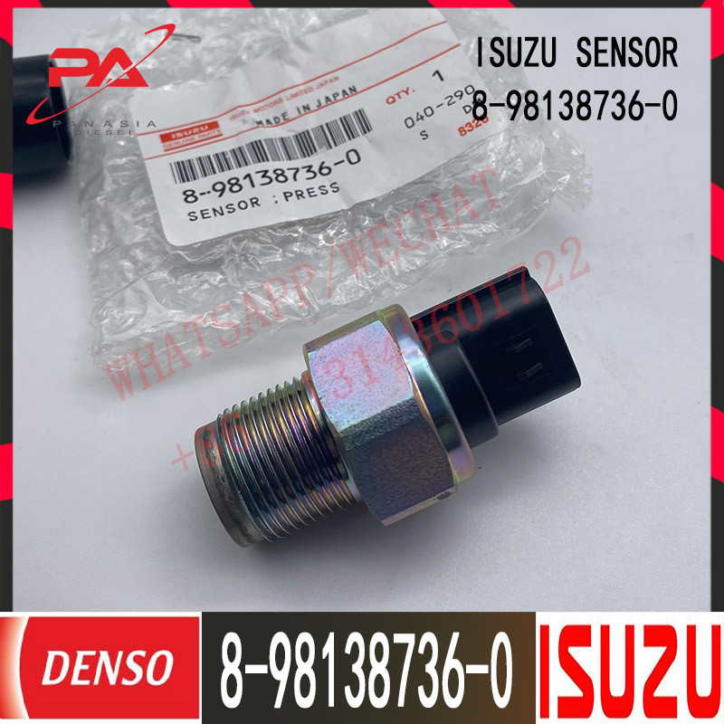 4HK1 6HK1 Common Rail Pressure Sensor 8-98138736-0 499000-6310 499000-6131
