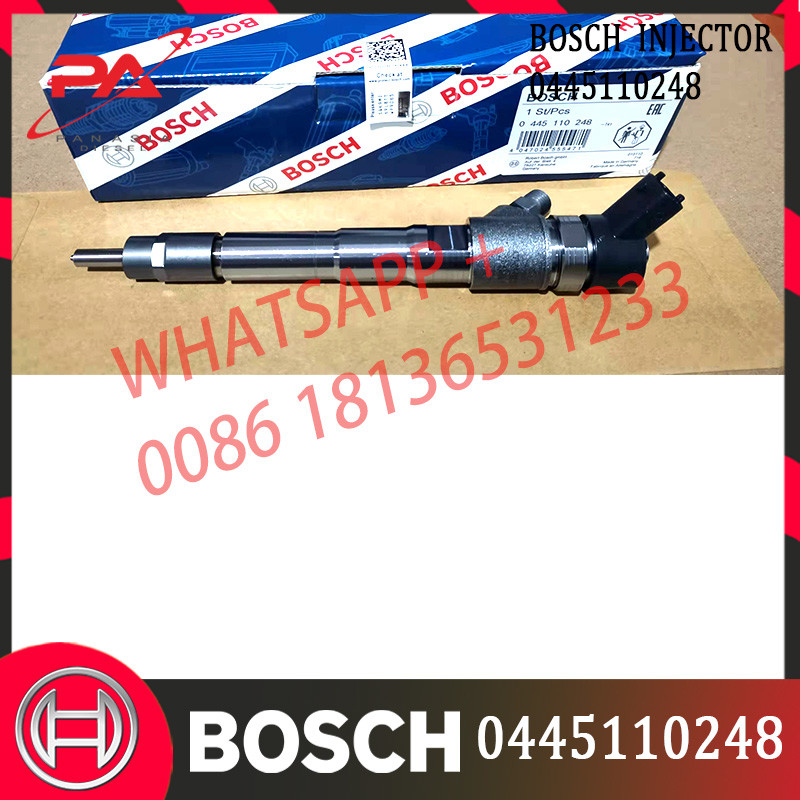 Common Rail Injector 0445110248 Diesel Engine Parts 504088823