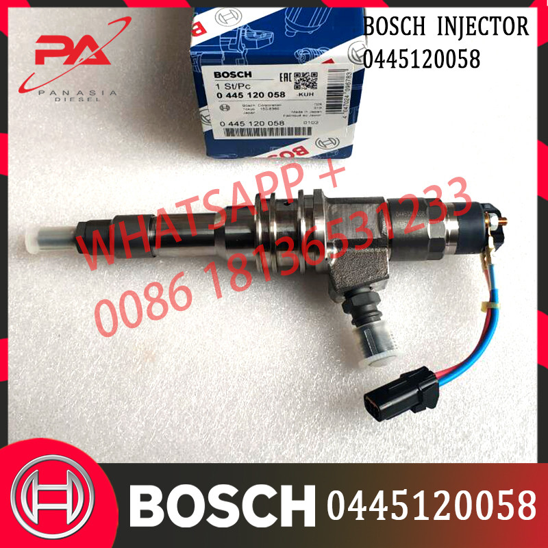 Common Rail Truck Fuel Diesel Injector ME356178 0445120058 For Mitsubishi Fuso