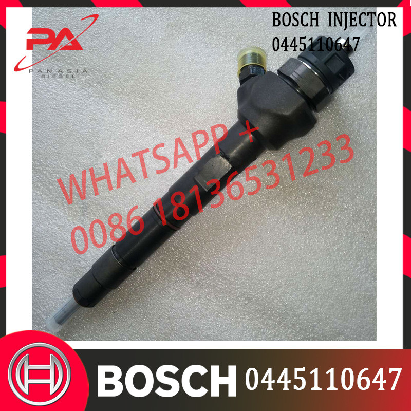 0445110647 BO-SCH Diesel Fuel Common Rail Injector 0445110647 0 986 435 166, 0 986 435 167  0445110646