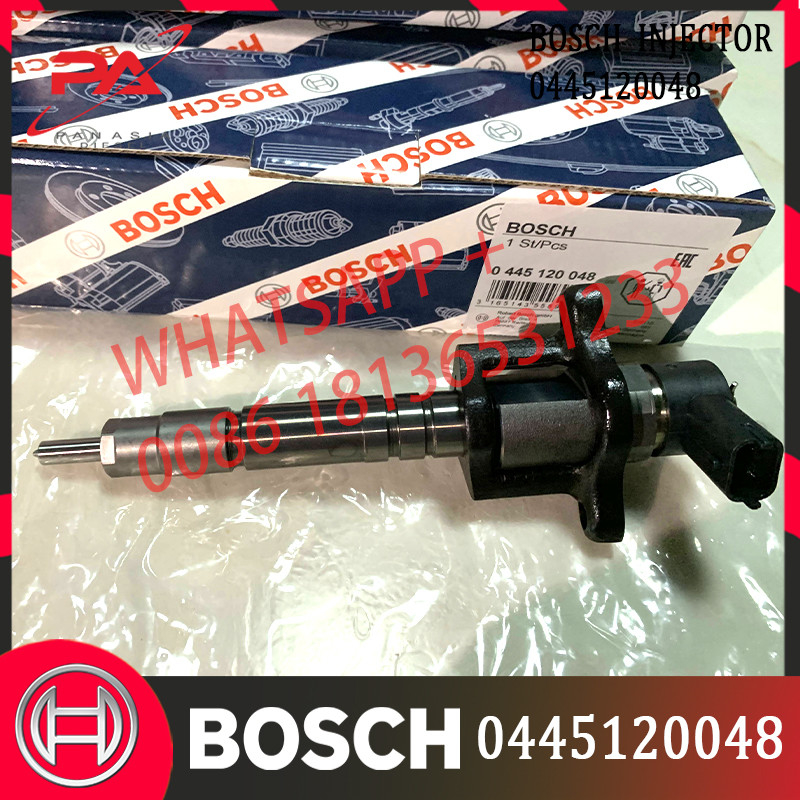 Original common rail fuel injector 0445120048  INJECTOR 0445120048 FOR 4M50 ME226718 ME222914 107755-0162 DLLA157P1424