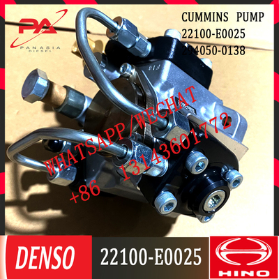 Professional factory supply 22100-E0025 J08E diesel engine diesel fuel injection pump for excavator parts 294050-0138