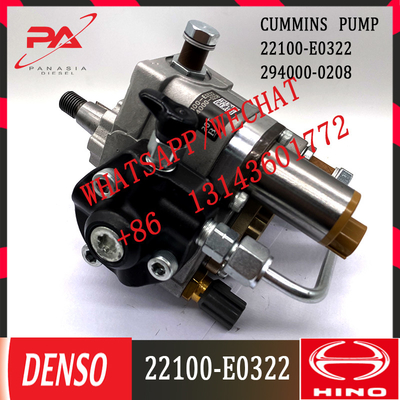 294000-0208 DENSO Common Rail Diesel Fuel HP3 pump 294000-02086 22100-E0322
