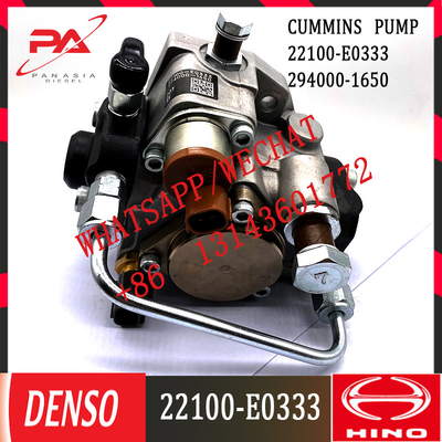 Top quality Diesel fuel injector pump 294000-1650 22100-E0333 injection PUMP ASSY FOR HINO J05D engine