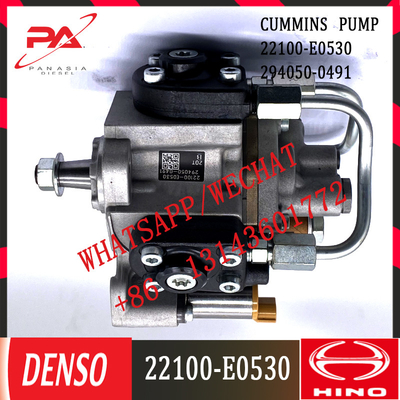 294050-0491 Diesel Fuel Injection Pump 294050-0491 22100-E0531 22100-E0530 For Hino J08E