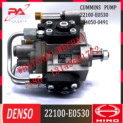294050-0491 Diesel Fuel Injection Pump 294050-0491 22100-E0531 22100-E0530 For Hino J08E