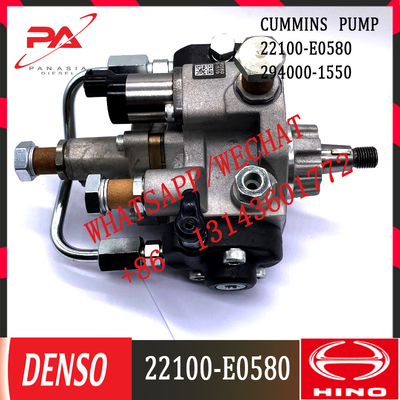 294000-1550 22100-E0580 Auto Parts Diesel Injection Pump High Pressure Common Rail Diesel Fuel Injector Pump
