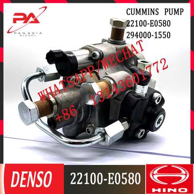 294000-1550 22100-E0580 Auto Parts Diesel Injection Pump High Pressure Common Rail Diesel Fuel Injector Pump