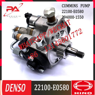 294000-1550 22100-E0580 Auto Parts Diesel Injection Pump High Pressure Common Rail Diesel Fuel Injector Pump