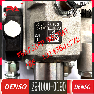 294000-0190 DENSO Diesel Fuel HP3 pump 294000-0190 22100-78180 22100-E0280 22730-1264 N04C