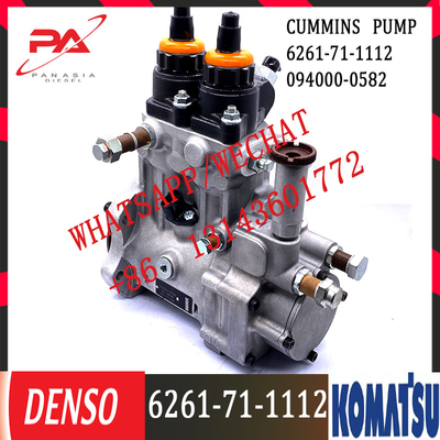 094000-0582 DENSO Diesel SAA6D140 Engine Fuel HP0 pump 094000-0582 6261-71-1112 For Komatsu PC650-8 PC600-8 PC800-8