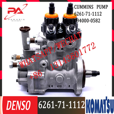 094000-0582 DENSO Diesel SAA6D140 Engine Fuel HP0 pump 094000-0582 6261-71-1112 For Komatsu PC650-8 PC600-8 PC800-8