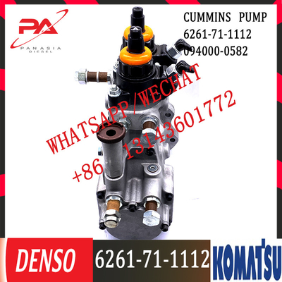 094000-0582 DENSO Diesel SAA6D140 Engine Fuel HP0 pump 094000-0582 6261-71-1112 For Komatsu PC650-8 PC600-8 PC800-8