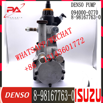 For ISUZU 6WG1 Engine Fuel Injection Pump 8-98167763-0 094000-0770 0940000770