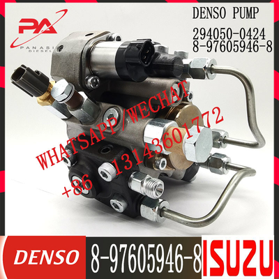 High quality excavator parts original remain fuel injection pump 294050-0424  For ISUZU 8-97605946-8 DENSO