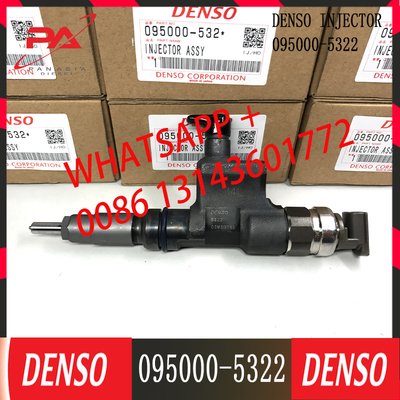 095000-5322 Diesel Engine Common Rail Fuel Injector 095000-5322 For Hino 300 / Toyota Dyna 23670-78030,23670-E0140