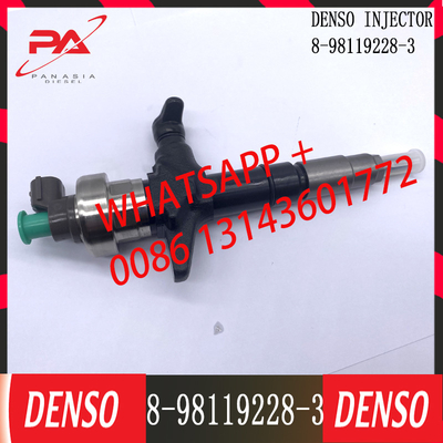 8-98119228-3 Disesl fuel injector 8-98011604-5 095000-6980 8-98119228-3 for denso/isuzu 4JJ1 Engine