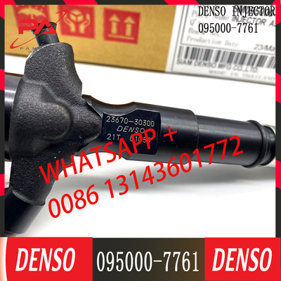 095000-7761 Common Rail Disesl fuel injector 095000-7750 095000-7761 for Toyota Hilux, 23670-30300, 23670-39275 2KD-FTV