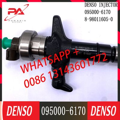095000-6991 095000-6170 Common Rail Diesel Engine Fuel Injector 8-98011605-1 8-98011605-0 For ISUZU