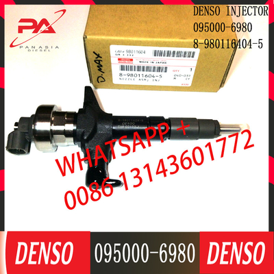 Common Rail Diesel Fuel Injector 095000-6980 For Isuzu-D-Max Engine 4JJ1 8-98011604-0