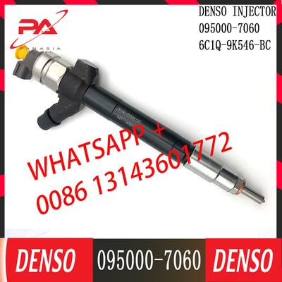 Genuine Common Rail Injector 095000-7060 / 6C1Q-9K546-BC 6C1Q9K546BC for Ford Transit