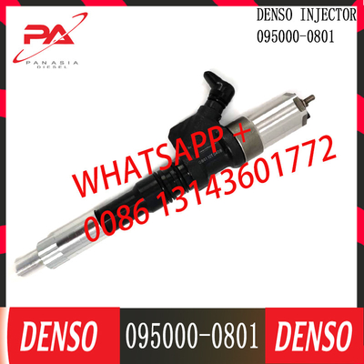095000-0801 Common Rail Diesel Fuel Injector 6156-11-3100 For Komatsu SA6D125E Engine