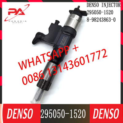 295050-1520 Diesel Engine Common Rail Injector 8-98243863-0 For ISUZU 4HK1 6HK1