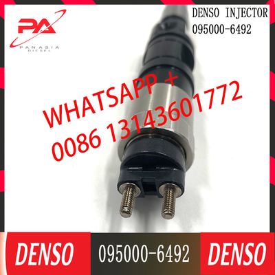 Genuine Common Rail Diesel Engine Fuel Injector 095000-6492 RE529118