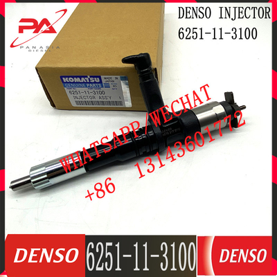 PC450-8 Excavator 6D125 engine parts fuel injector 6251-11-3100 095000-6070