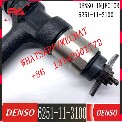 PC450-8 Excavator 6D125 engine parts fuel injector 6251-11-3100 095000-6070