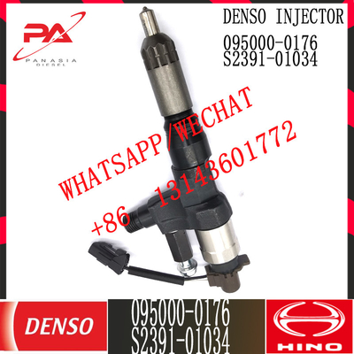 DENSO Diesel Common rail Injector 095000-0176 for HINO S2391-01034