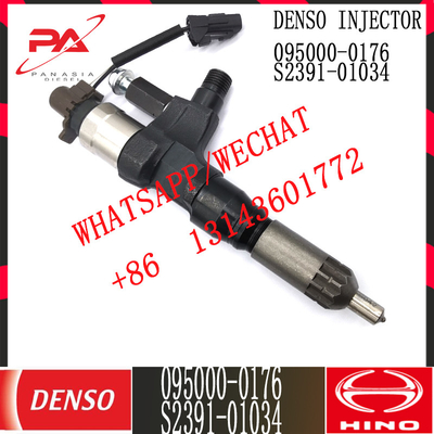 DENSO Diesel Common rail Injector 095000-0176 for HINO S2391-01034