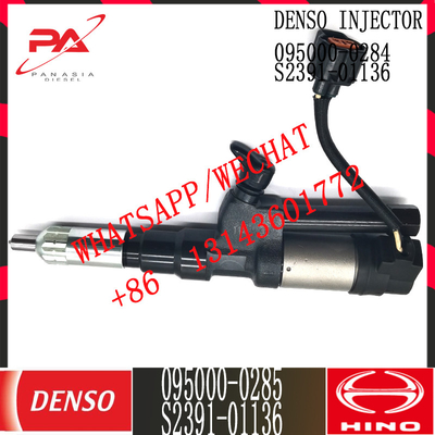 DENSO Diesel Common rail Injector 095000-0285 for HINO 23910-1136 S2391-01136