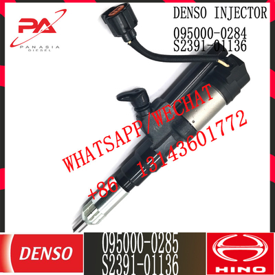 DENSO Diesel Common rail Injector 095000-0285 for HINO 23910-1136 S2391-01136